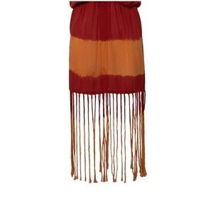 NEW CARAVANA women's kaxlan tie dye dress in cayenne